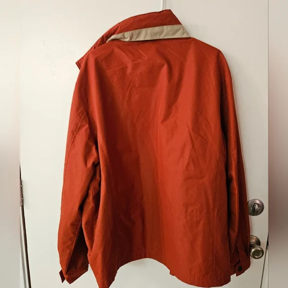 London Fog Men's Rust Orange/Red Jacket - Picture 7 of 8